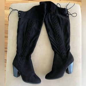 Knee high boots